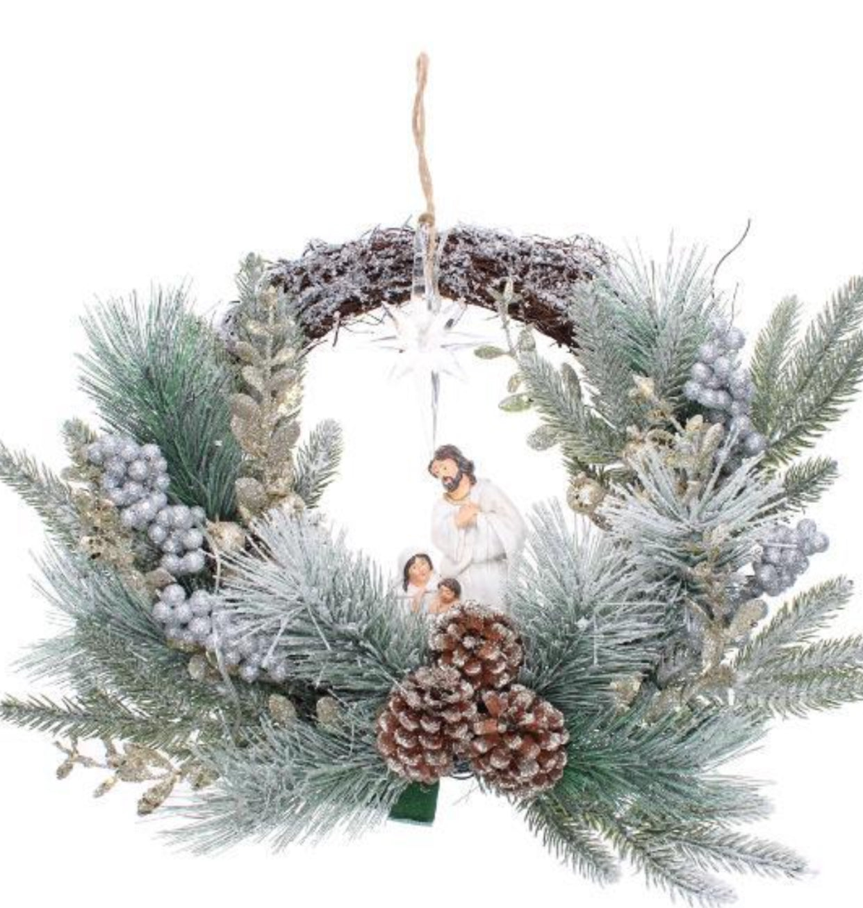 18” Christmas wreath. New in box