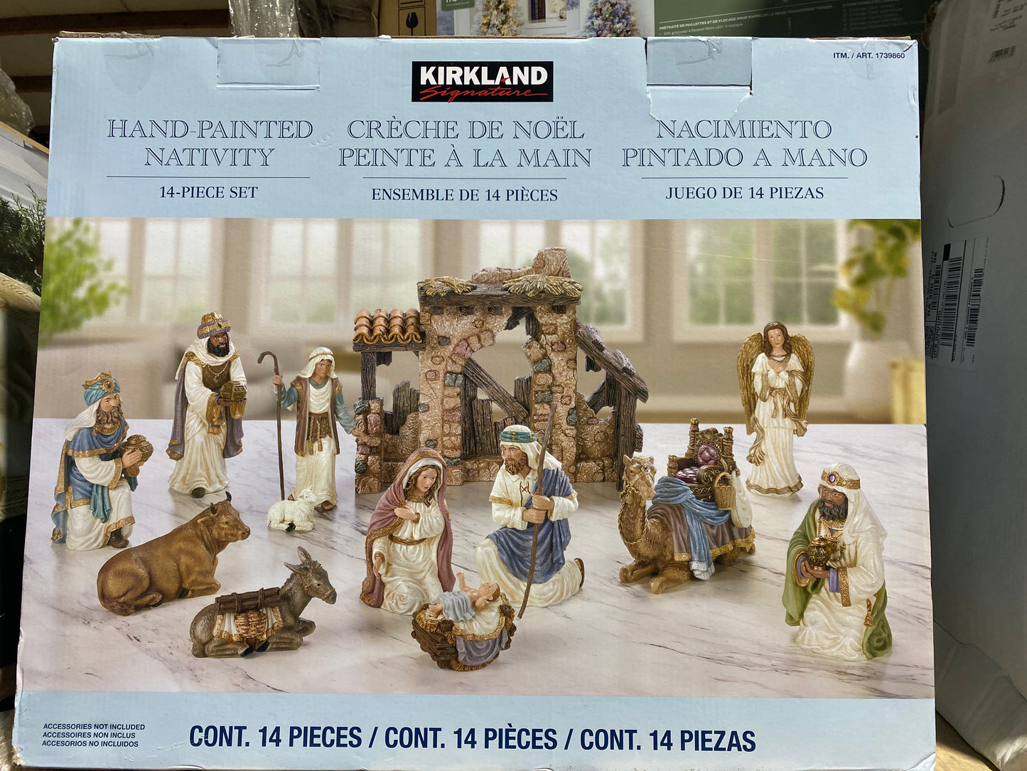 14 set nativity scene