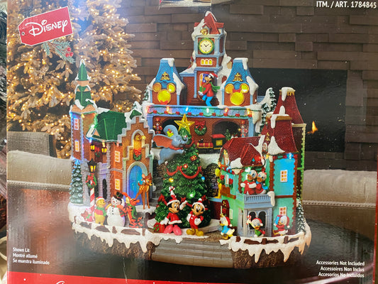 Disney animated light up house. Return from C@stco